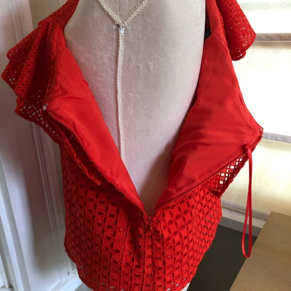 NWT J. Crew eyelet top - Picture 5 of 7